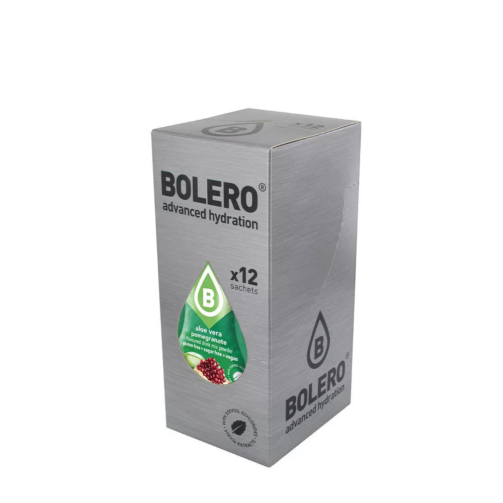 Bolero Classic Drink Mix (12 x 9 g, Aloe vera – Pomegranate)