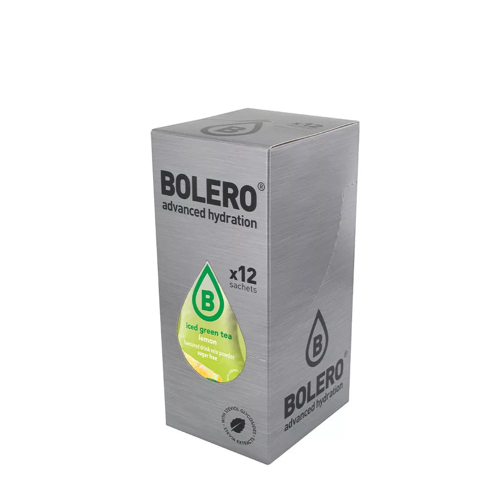Bolero Iced Green Tea Mix (12 x 8 g, Lemon)