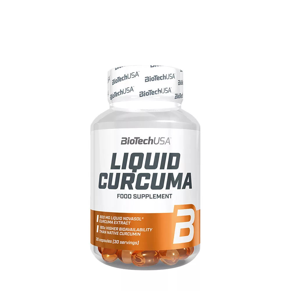 BioTechUSA Liquid Curcuma (30 Capsules)