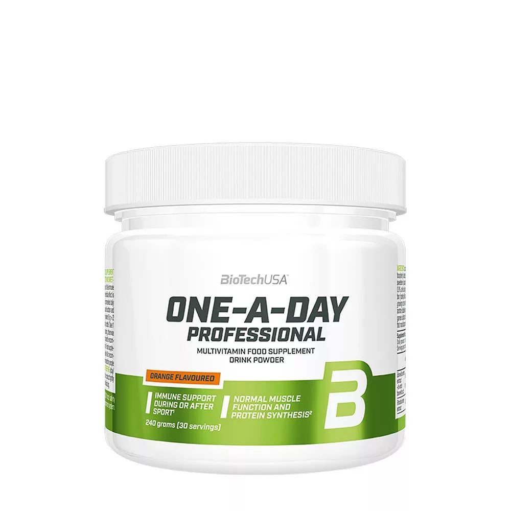 BioTechUSA One- A-Day Professional food supplement drink powder (240 g, Orange)