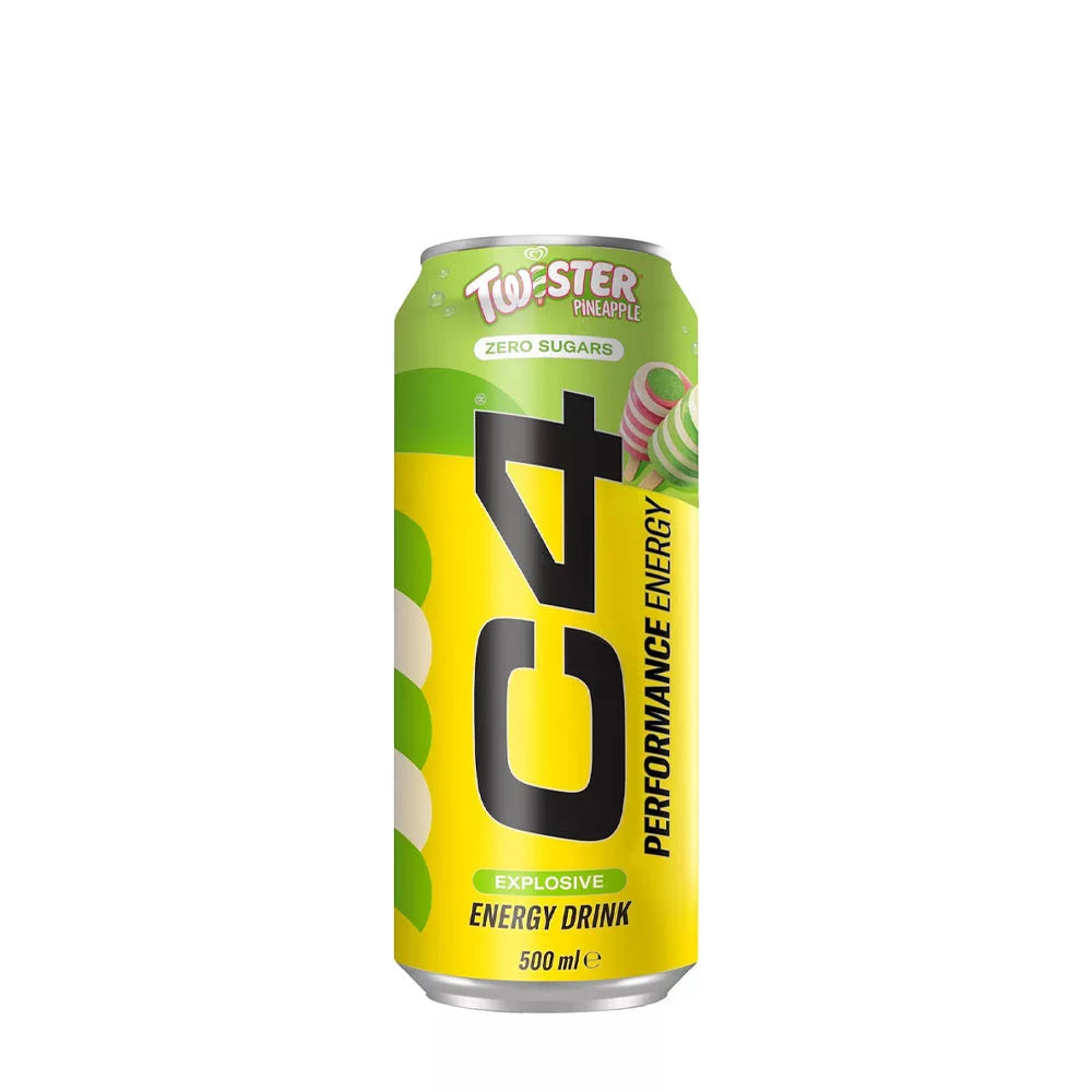 Cellucor C4 Explosive Energy Drink (500 ml, Twister Pineapple)