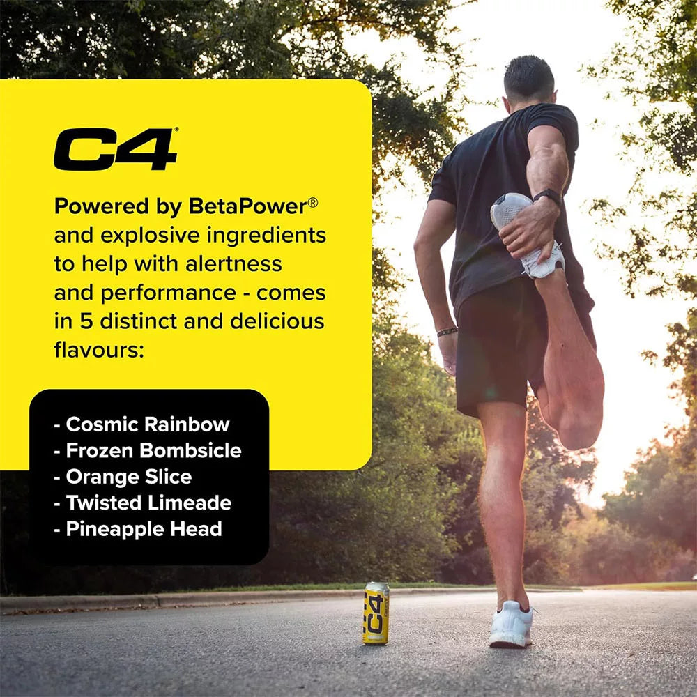 Cellucor C4 Explosive Energy Drink (500 ml, Cosmic Rainbow)