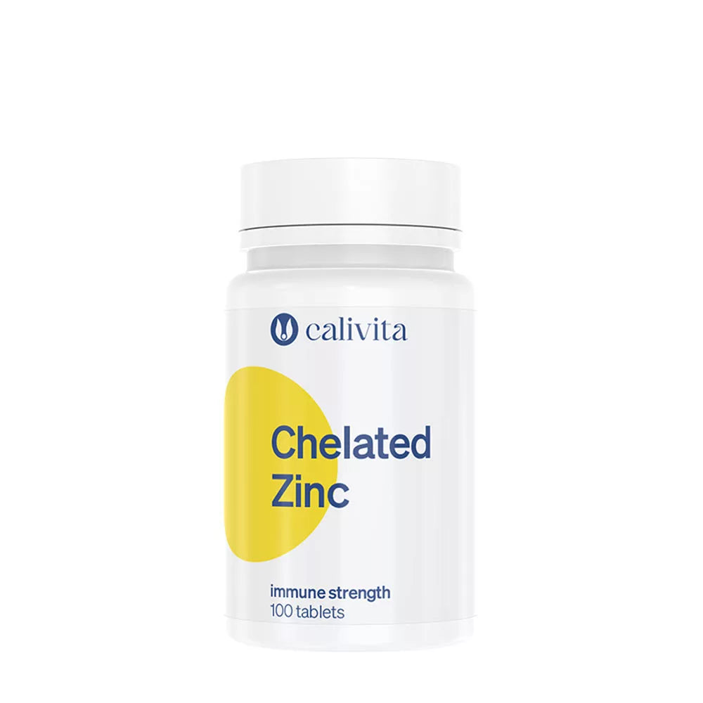 CaliVita Chelated Zinc (100 Tablets)