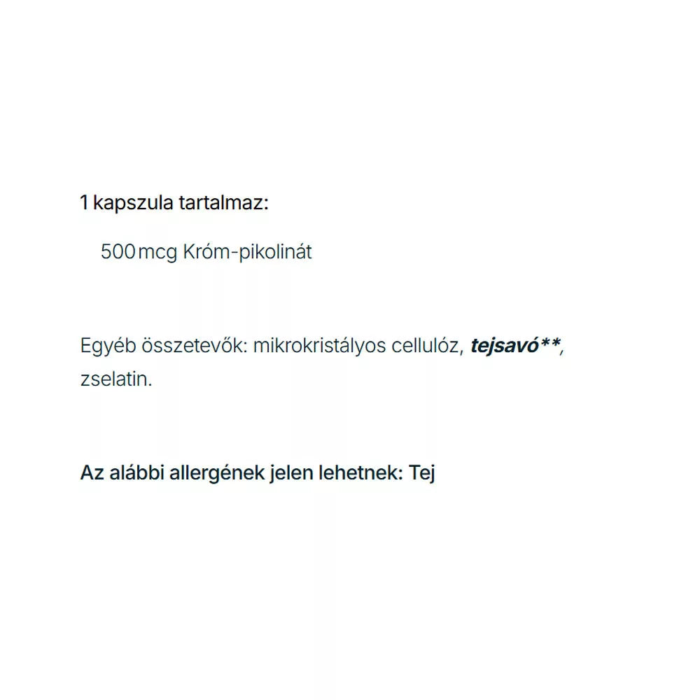 CaliVita Chromium Max 500 (100 Capsules)