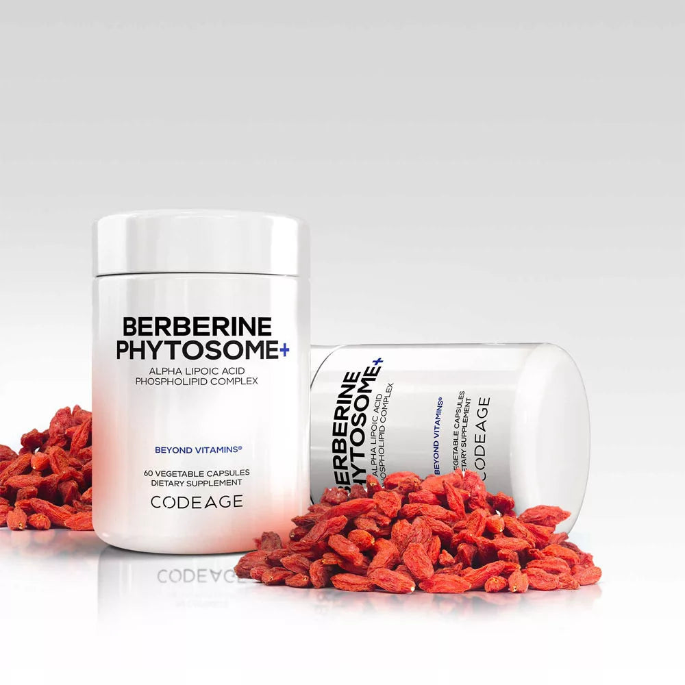 Codeage Berberine Phytosome+ (60 Veg Capsules)