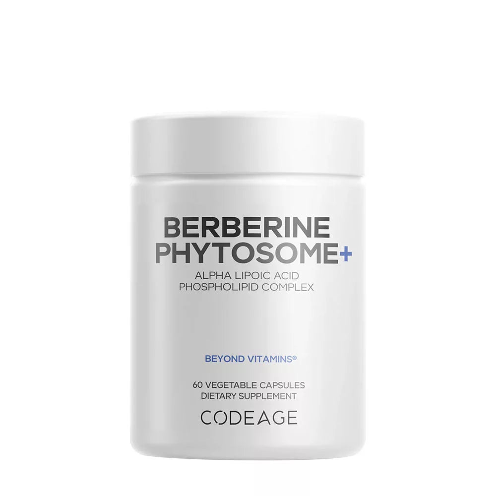 Codeage Berberine Phytosome+ (60 Veg Capsules)