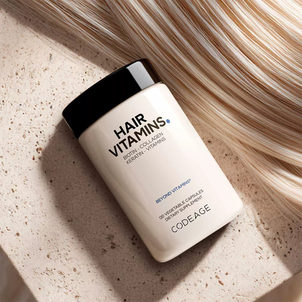 Codeage Hair Vitamins (120 Veg Capsules)