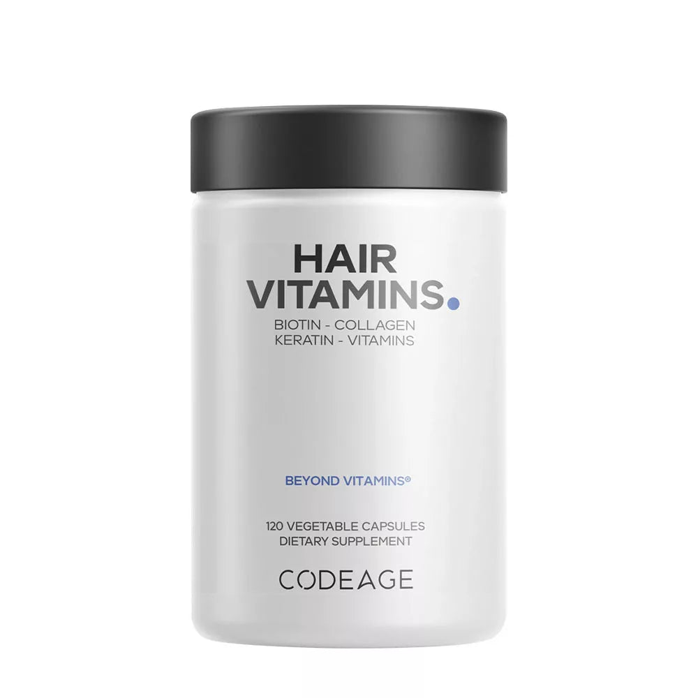 Codeage Hair Vitamins (120 Veg Capsules)