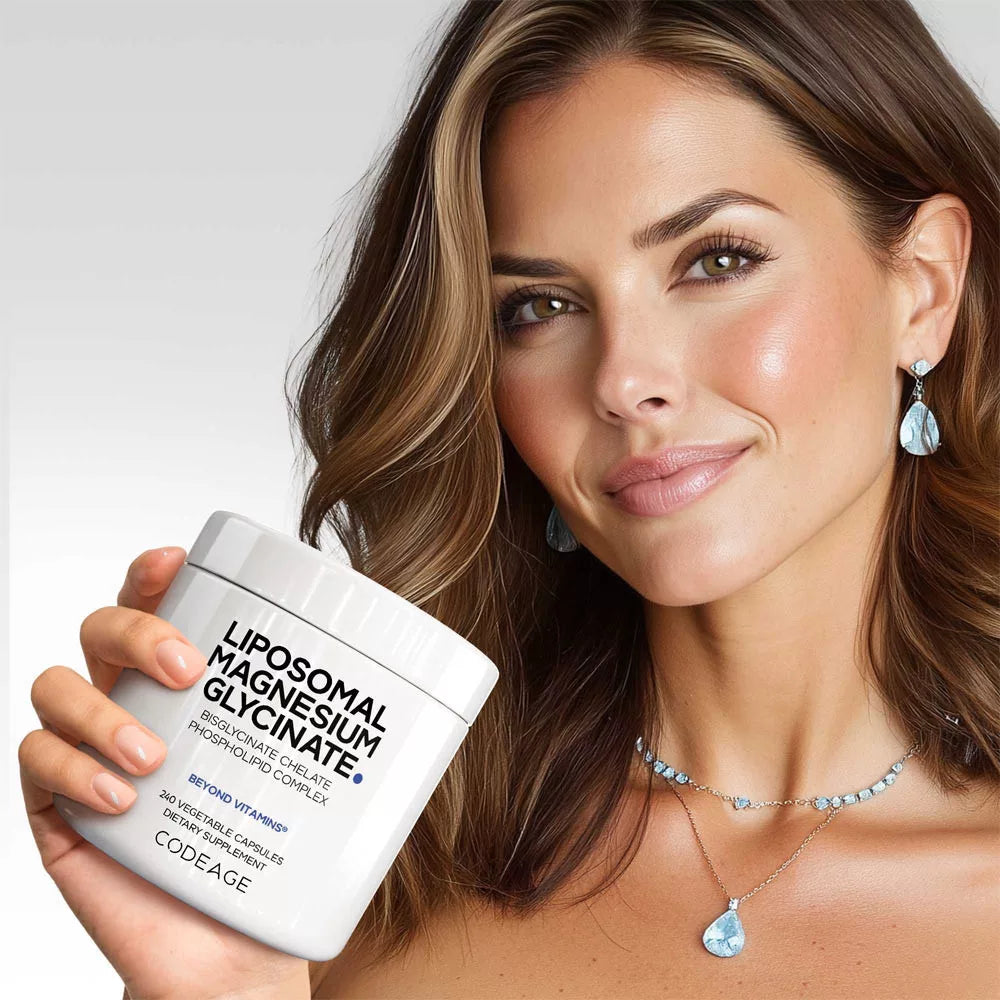 Codeage Liposomal Magnesium Glycinate (240 Veg Capsules)