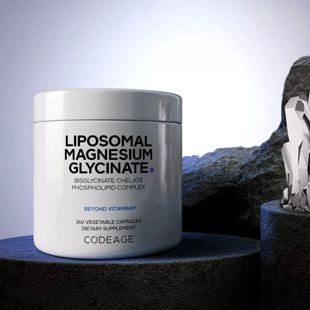 Codeage Liposomal Magnesium Glycinate (240 Veg Capsules)