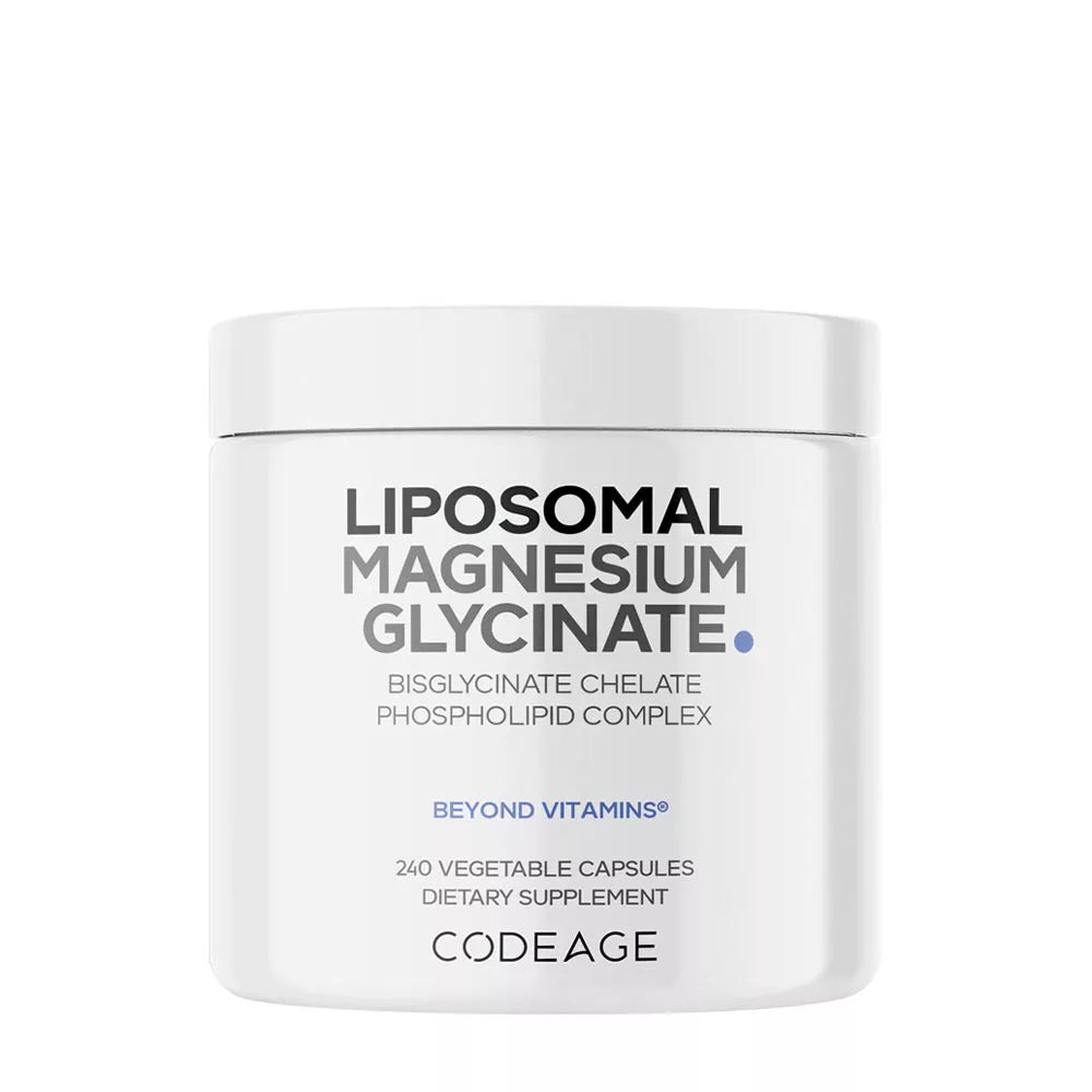 Codeage Liposomal Magnesium Glycinate (240 Veg Capsules)