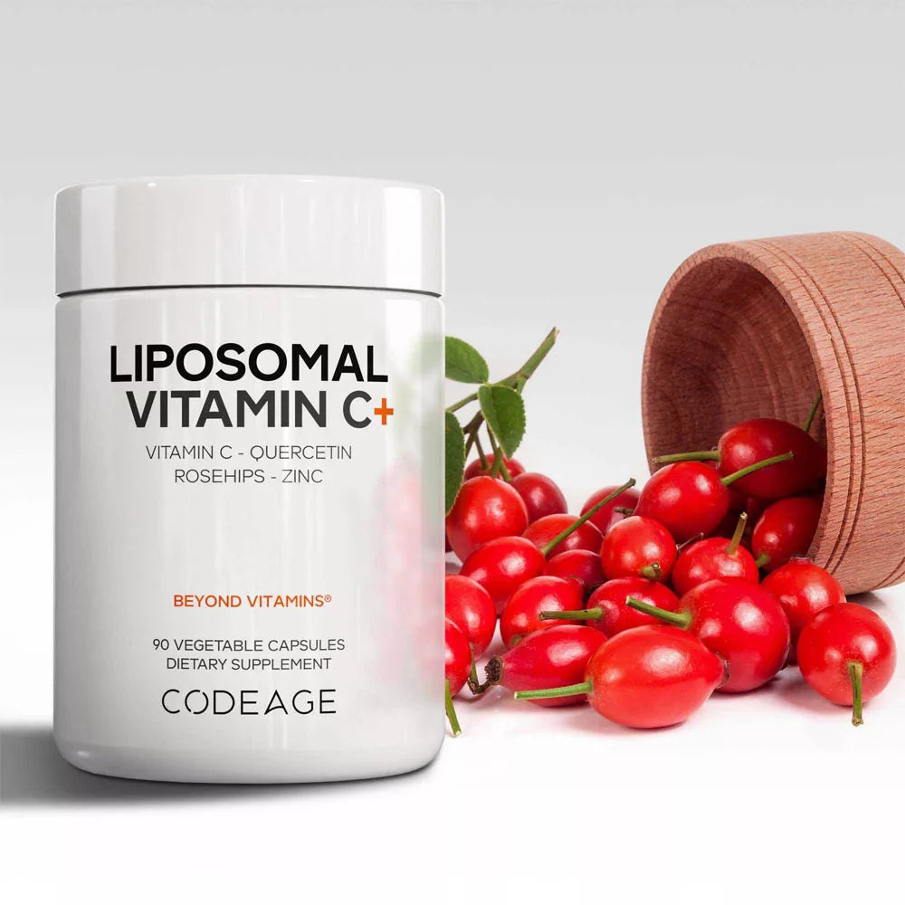 Codeage Liposomal Vitamin C+ Large (180 Veg Capsules)