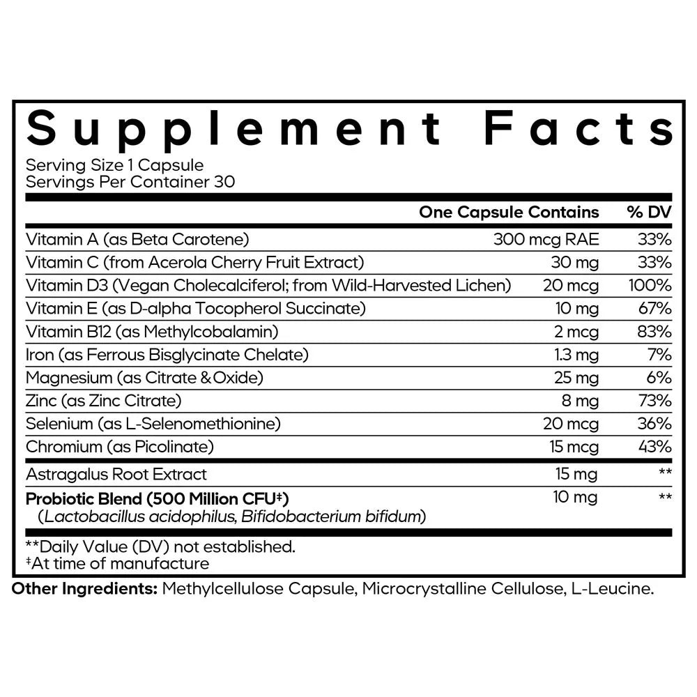 Codeage Men's Daily Multivitamin (30 Veg Capsules)