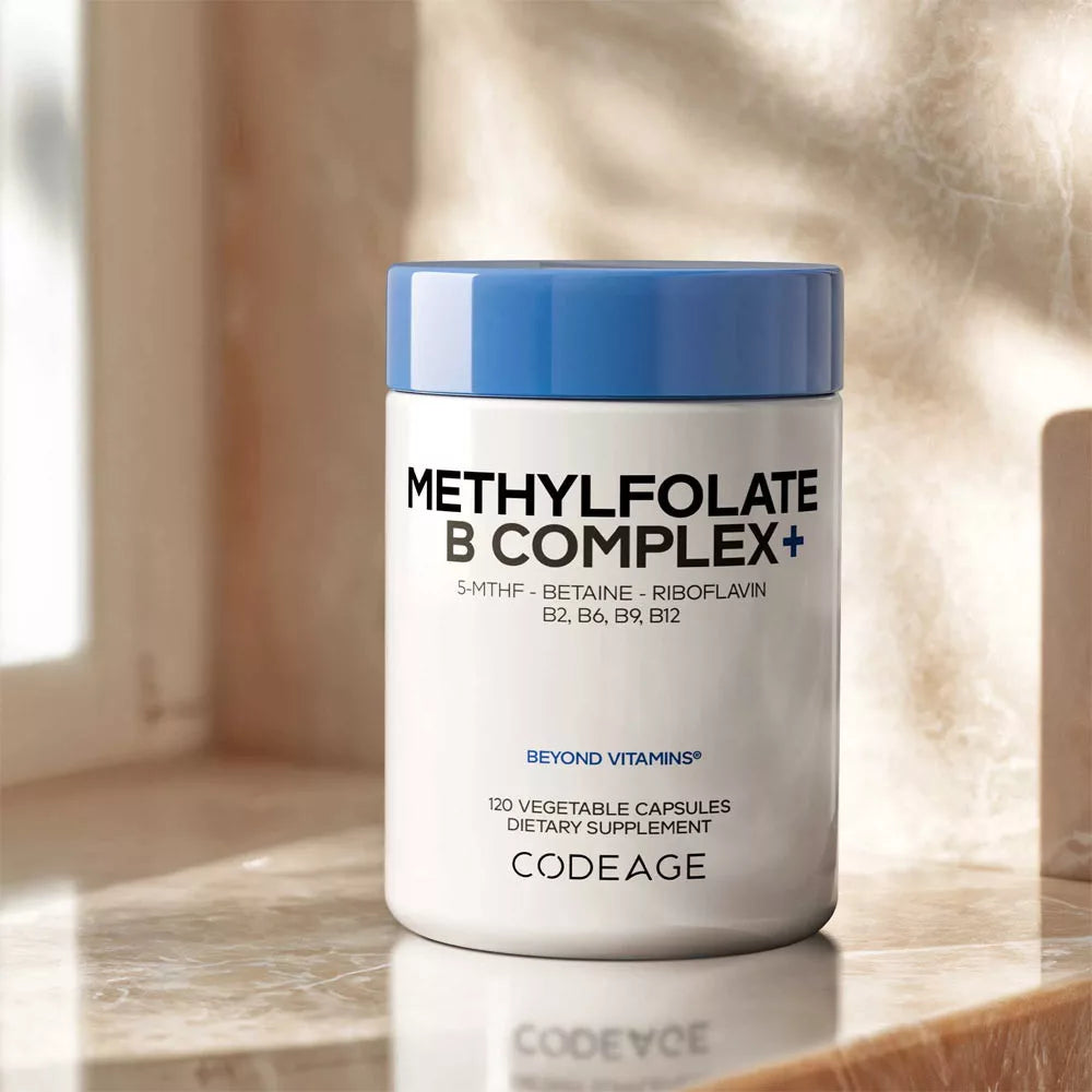 Codeage Methylfolate B Complex+ (120 Veg Capsules)
