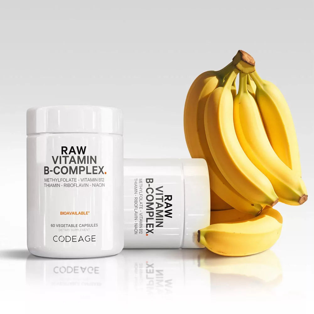 Codeage Raw Vitamin B-Complex (60 Veg Capsules)