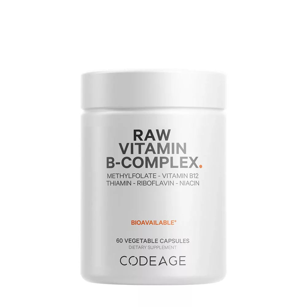 Codeage Raw Vitamin B-Complex (60 Veg Capsules)