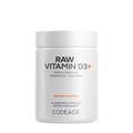 Codeage Raw Vitamin D3+ (60 Veg Capsules)