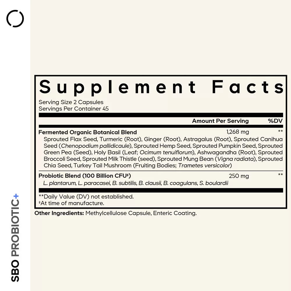 Codeage SBO Probiotic+ (90 Veg Capsules)