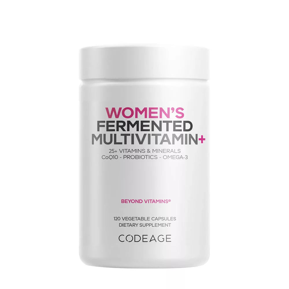 Codeage Women's Fermented Multivitamin+ (120 Veg Capsules)