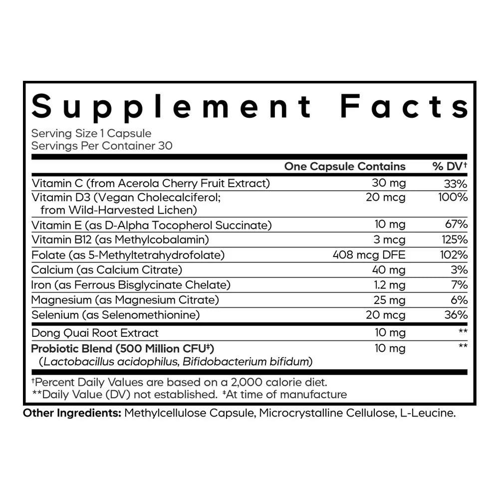 Codeage Women's Multivitamin (30 Veg Capsules)