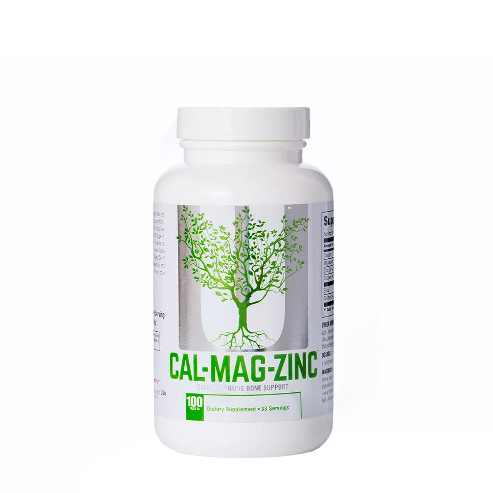 Universal Nutrition Calcium Zinc and Magnesium Plus Copper (100 Tablets)