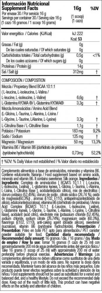 Zoomad Labs Caretaker® BCAAs 10:1:1 (480 g, Cool Lemon)