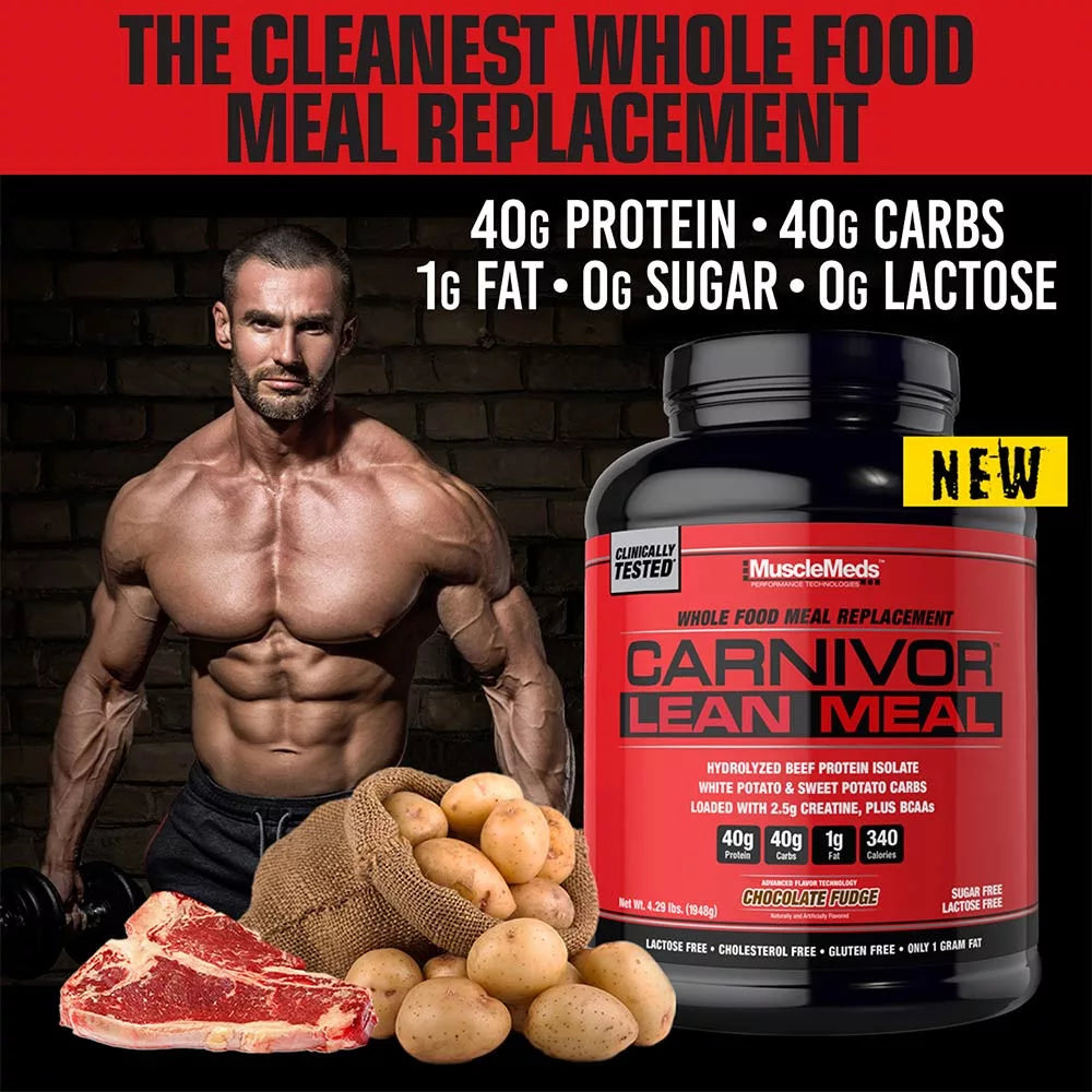 MuscleMeds Carnivor Lean Meal (1948 g, Chocolate Fudge)