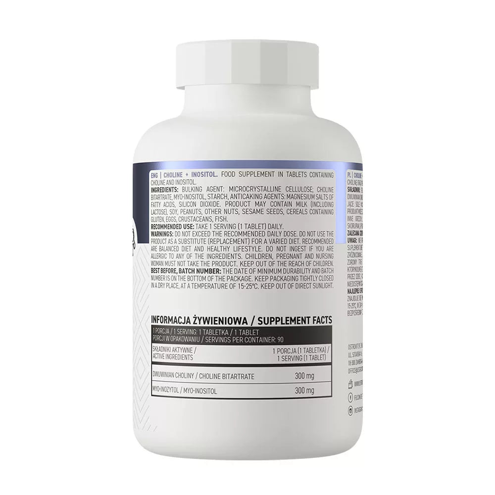 OstroVit Choline + Inositol (90 Tablets)
