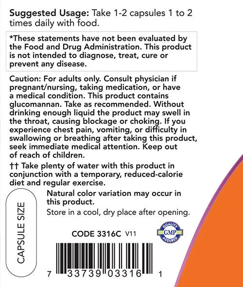 Now Foods Cider Vinegar (180 Capsules)