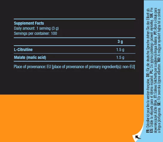 BioTechUSA Citrulline Malate (300 g, Unflavored)