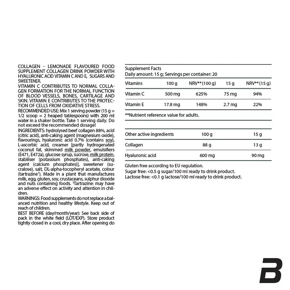 BioTechUSA Collagen drink powder (300 g, Lemonade)