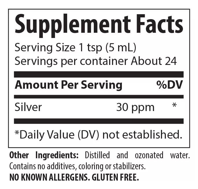 Trace Minerals Collodial Silver (118 ml)