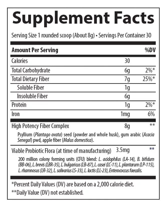 Trace Minerals Complete Cleansing Fiber (240 g)