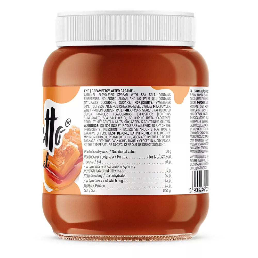 OstroVit Creametto (350 g, Salted Caramel)