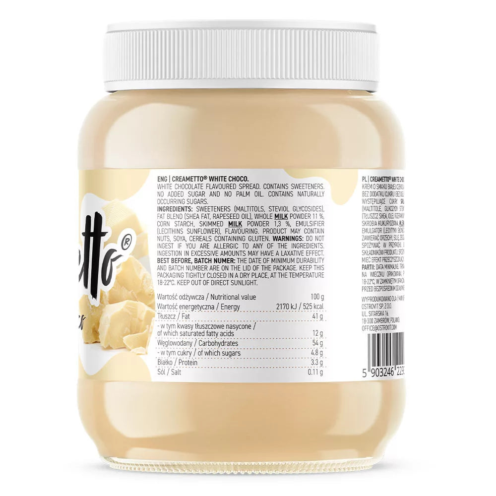 OstroVit Creametto (350 g, White Chocolate)