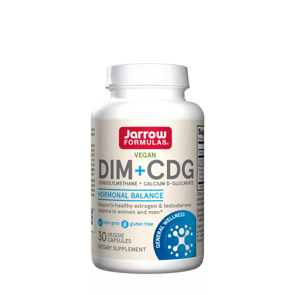 Jarrow Formulas DIM + CDG (30 Veg Capsules)