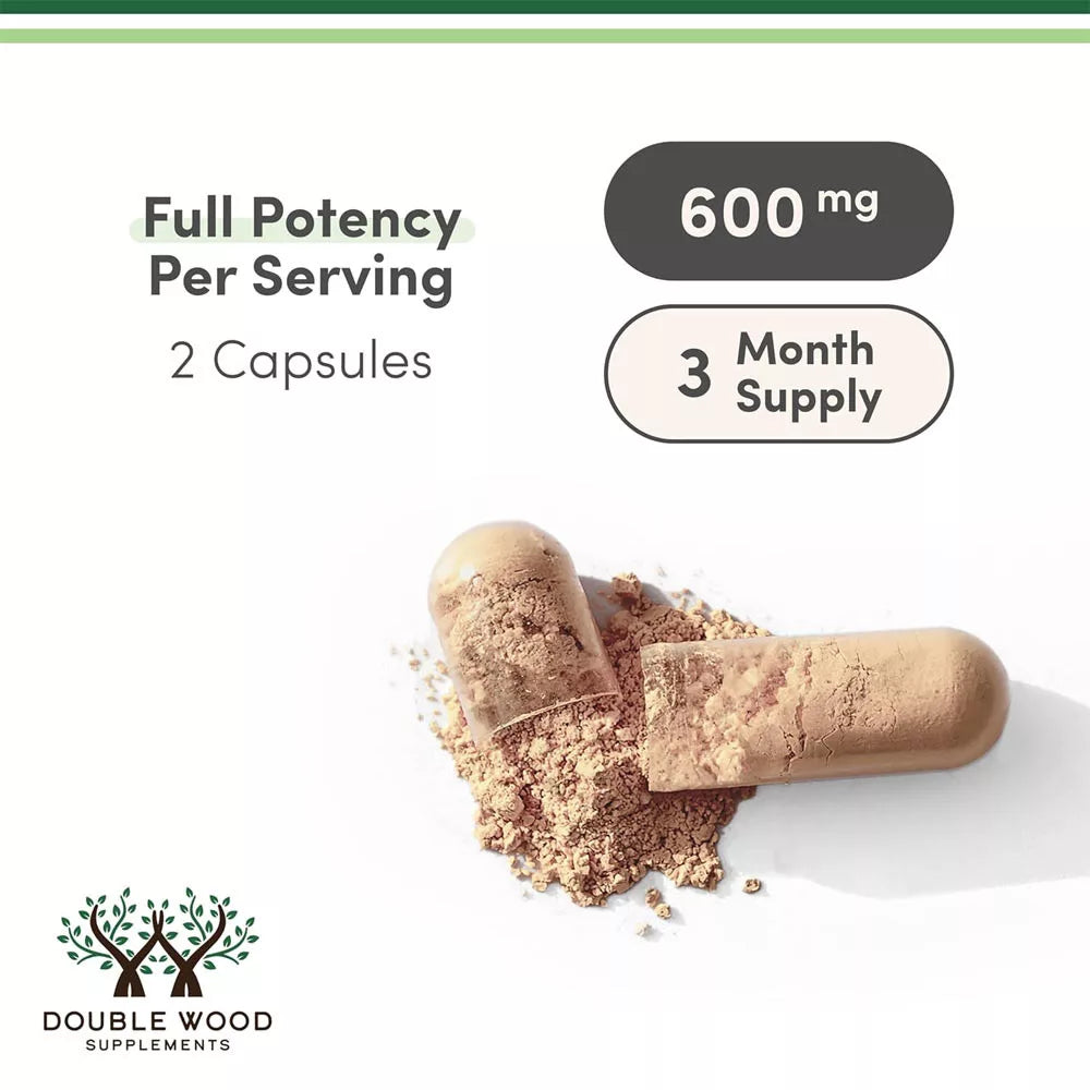 Double Wood Supplements Fadogia Agrestis (180 Capsules)