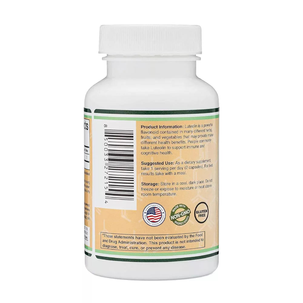 Double Wood Supplements Luteolin (120 Capsules)