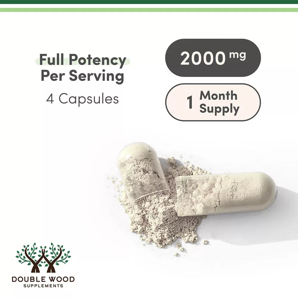 Double Wood Supplements Magnesium L-Threonate (Magtein) (120 Capsules)