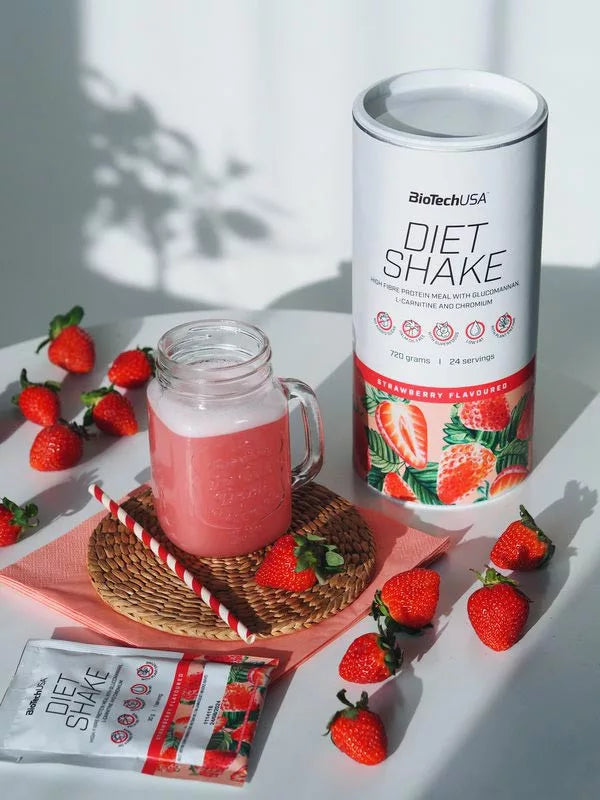 BioTechUSA Diet Shake (720 g, Strawberry)