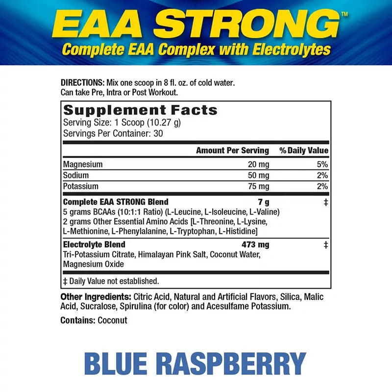 MHP EAA Strong (308 g, Blue Raspberry)