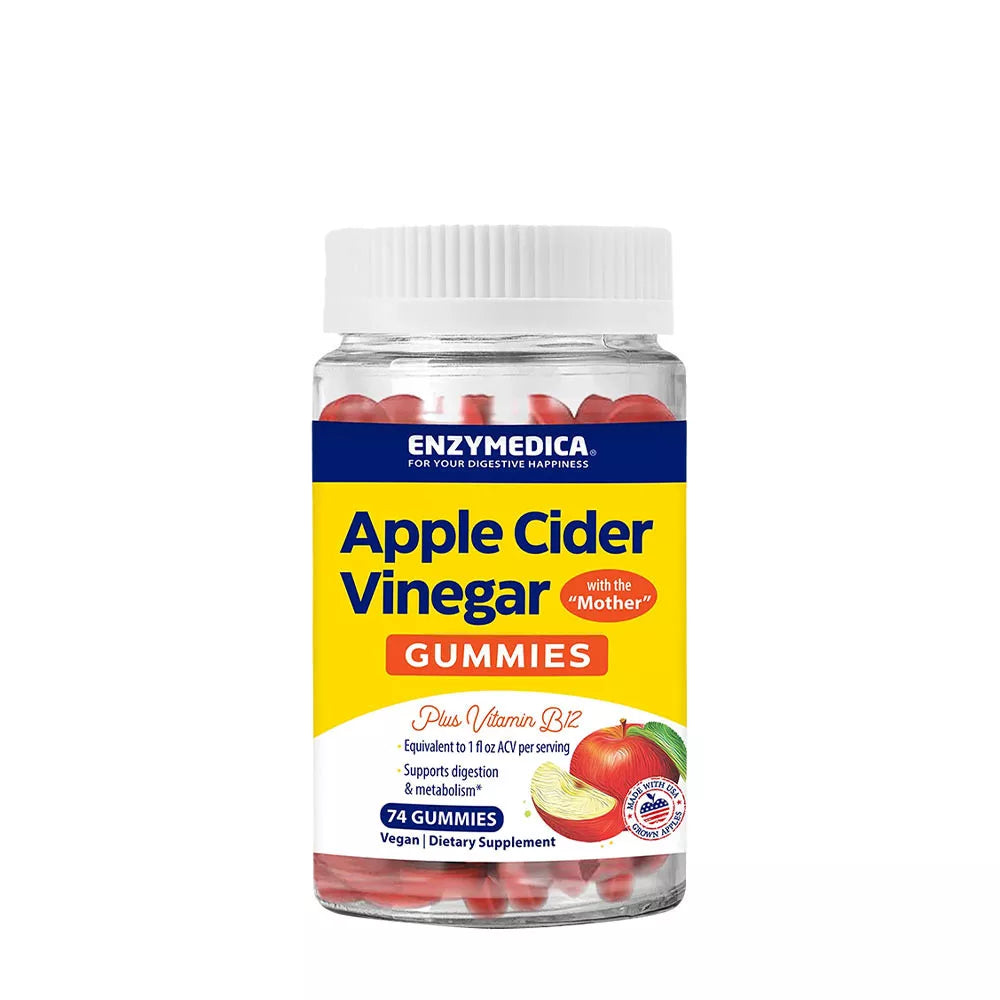 Enzymedica Apple Cider Vinegar Gummies (74 gummies)