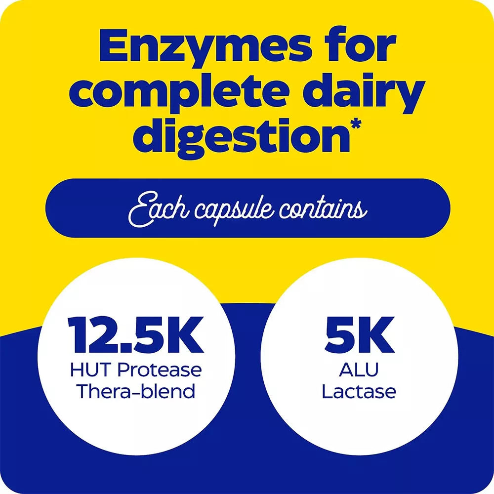 Enzymedica DairyAssist® Chewable (60 Chewable Tablets, Vanilla)