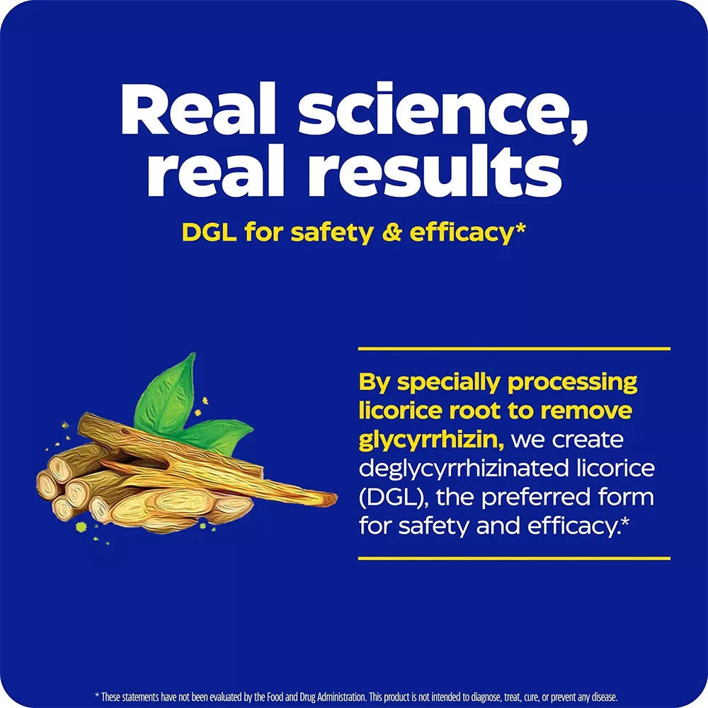Enzymedica DGL Gummies (74 gummies, German Chocolate)