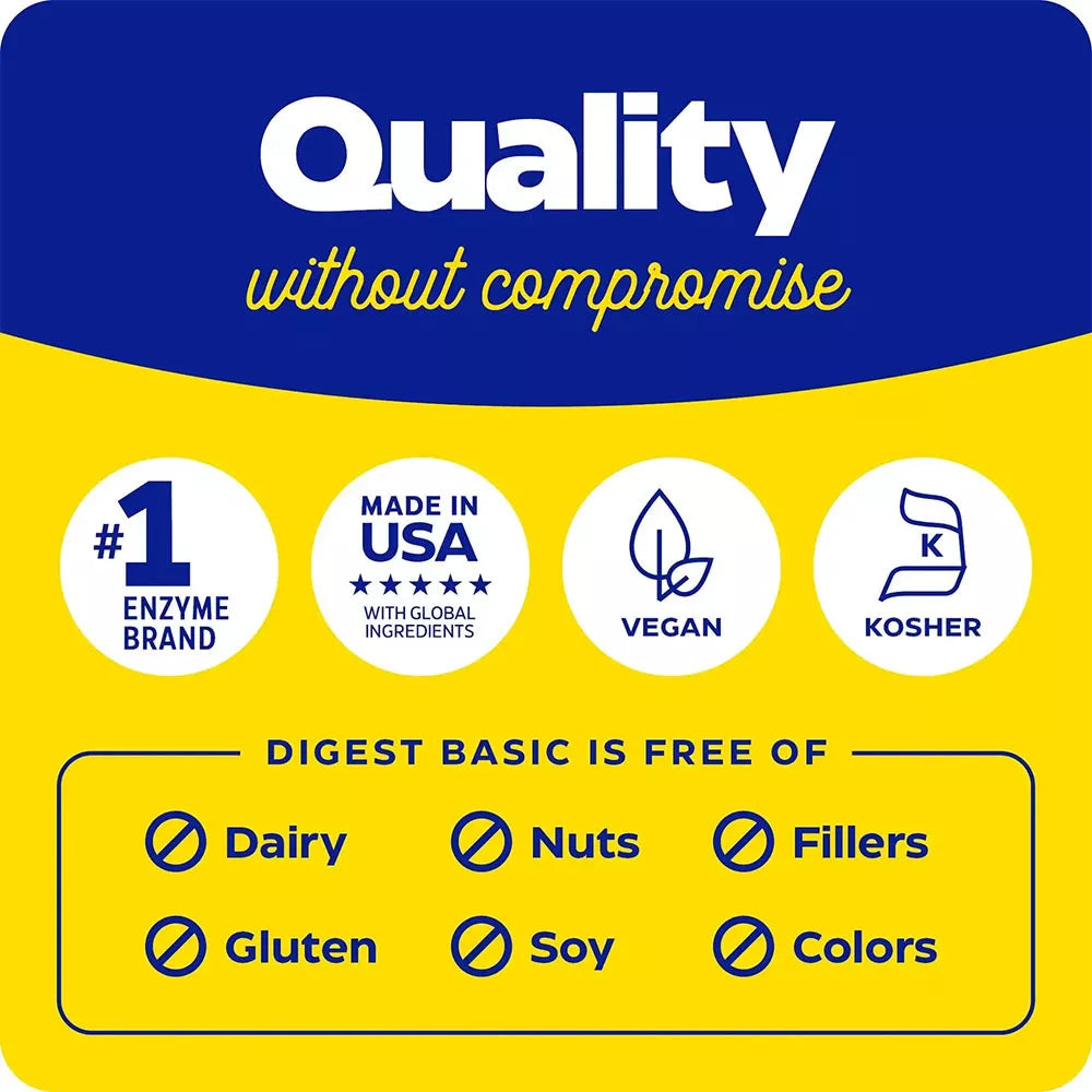 Enzymedica Digest Basic® (180 Capsules)