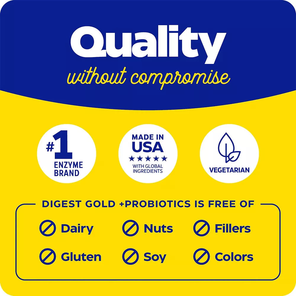 Enzymedica Digest Gold® + Probiotics (90 Capsules)