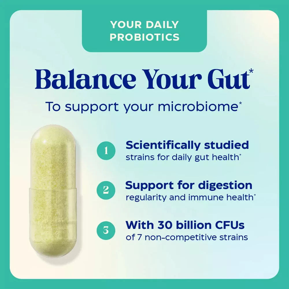 Enzymedica SubCulture™ Dinner Duo: Probiotics + Enzyme for Gas & Bloating* (30 x 2 Capsules)