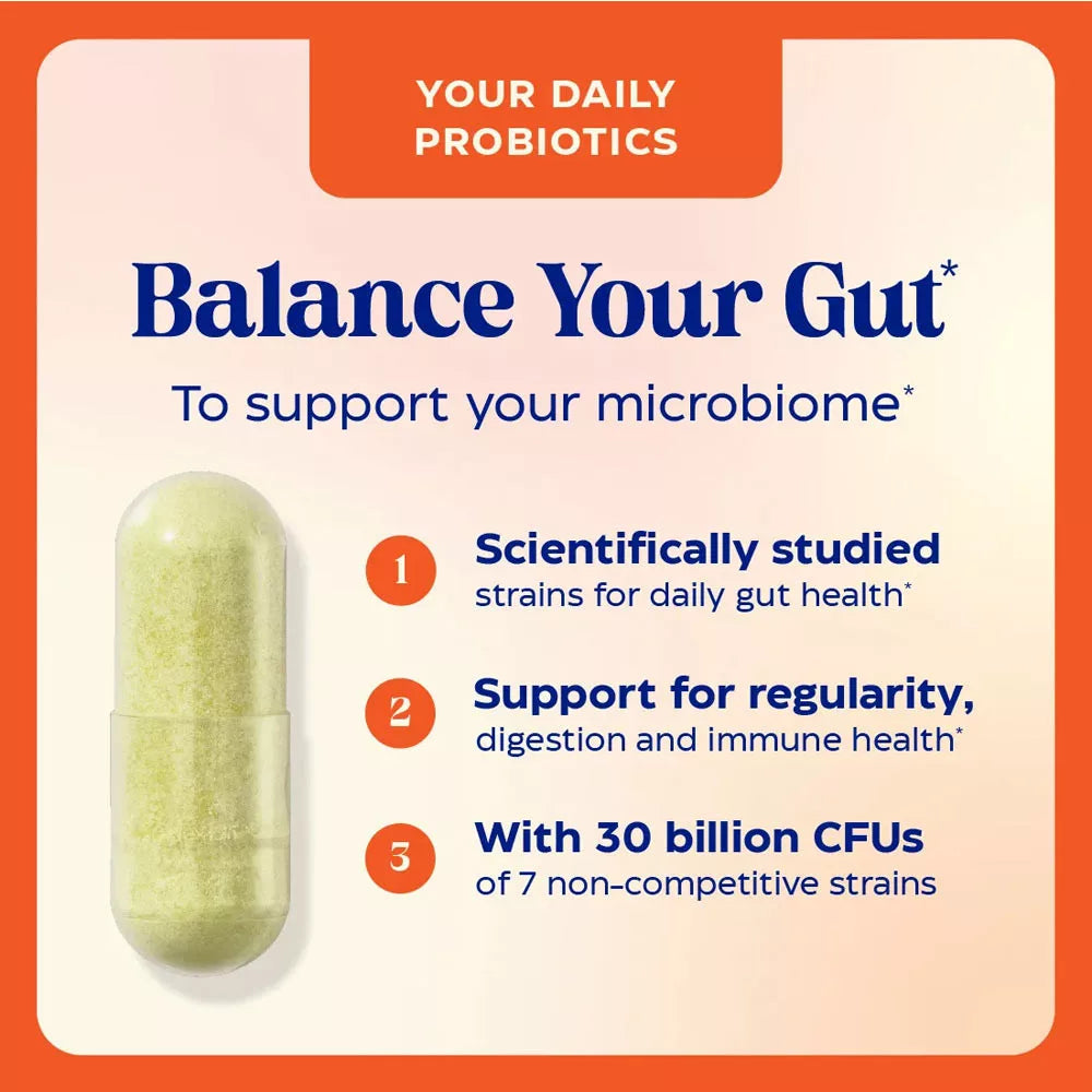 Enzymedica SubCulture™ Dinner Duo: Probiotics + Enzymes for Regularity* (30 x 2 Capsules)