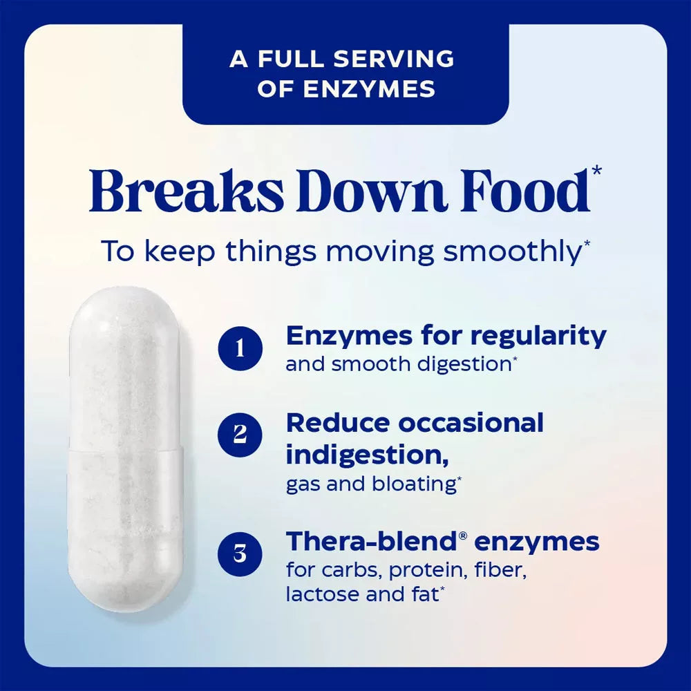 Enzymedica SubCulture™ Dinner Duo: Probiotics + Enzymes for Regularity* (30 x 2 Capsules)