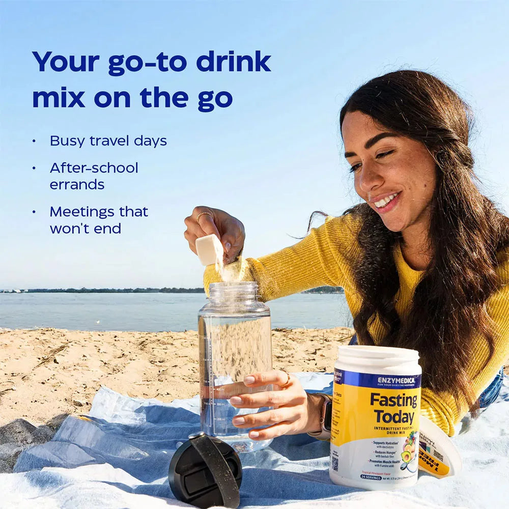 Enzymedica Fasting Today® (24 servings, Tropical Pineapple)